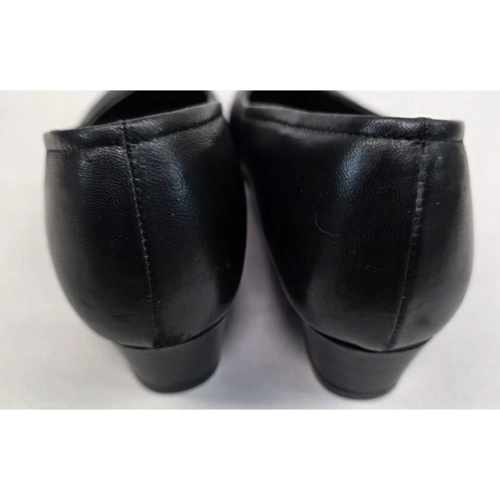SAS Regina (Sz 6.5 M) Womens Pump Shoes Black Leather 1.25